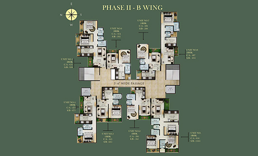 Thane Next Royal Floor Plans